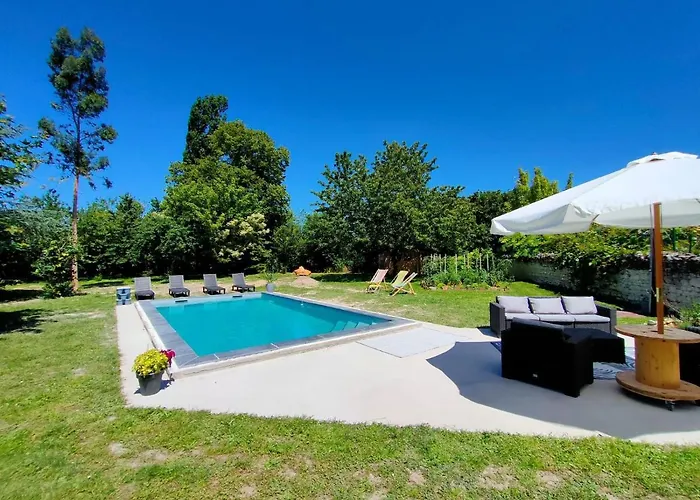 Gite Les Raudieres 3 Etoiles - Piscine Et Spa